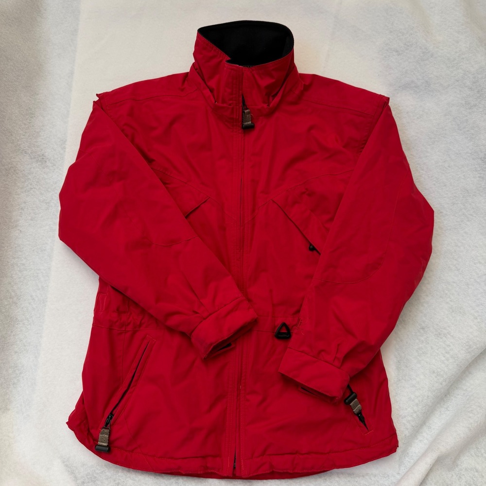 Obermeyer Ski‎ Jacket Womens Size 6 Red Insulated Winter Coat Y2K Vintage 2000s